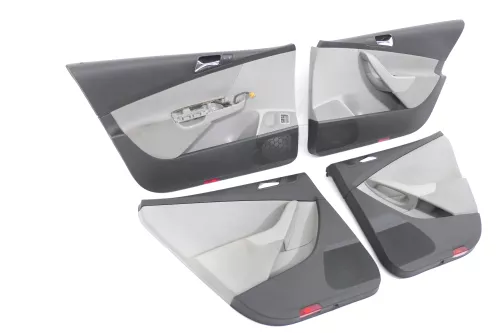 4x Passat 3C Kombi 4x Türverkleidung Verkleidung Tür vorne hinten links grau (145597)