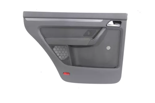 VW Touran 1x Türverkleidung Verkleidung Tür hinten links anthrazit schwarz Kurbe
