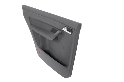 VW Touran 1x Türverkleidung Verkleidung Tür hinten links anthrazit schwarz Kurbe (145705)