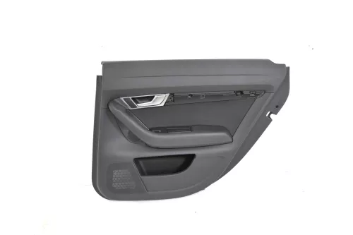 1x Audi A6 4F Türverkleidung Verkleidung Tür hinten rechts schwarz