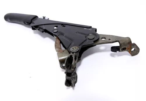 Audi A6 4B Handbremse Feststellbremse schwarz Leder (145862)