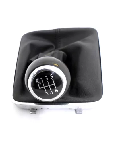VW Passat 3C 6-Gang Schaltknauf Schaltsack Schaltung Schaltknüppel original (145863)