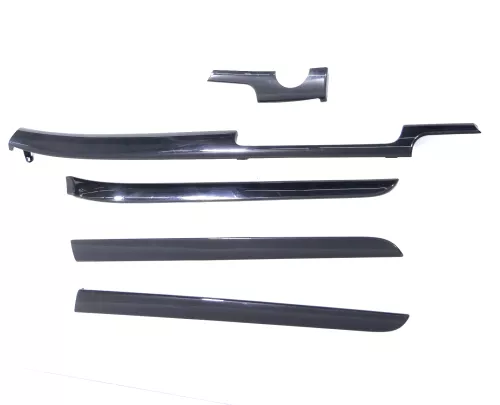 4x Audi A4 8E B6 Dekor Leisten Türverkleidung Verkleidung Tür vorne +hinten soul