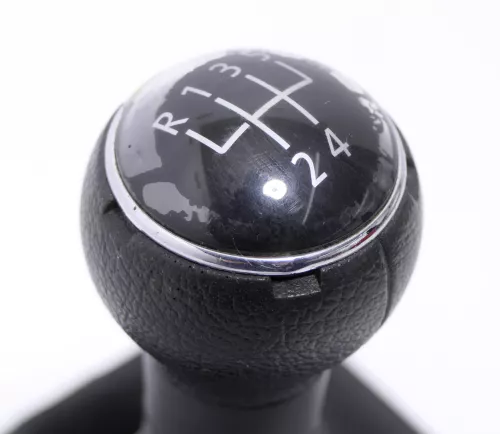 Golf 5 Schaltknauf Schaltsack Schaltung Schaltknüppel Leder 5-Gang 1K0711113AH (146159)