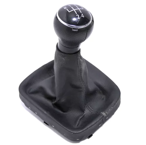 Golf 5 Schaltknauf Schaltsack Schaltung Schaltknüppel Leder 5-Gang 1K0711113AH
