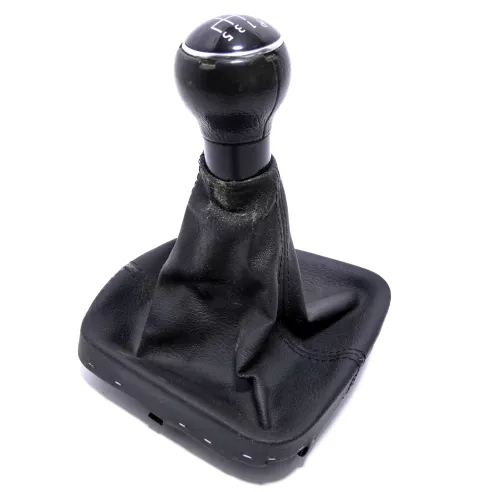 Golf 5 Schaltknauf Schaltsack Schaltung Schaltknüppel Leder 5-Gang 1K0711113AH (146166)