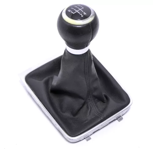 VW Passat 3C 5-Gang Schaltknauf Schaltsack Schaltung Schaltknüppel original Scha