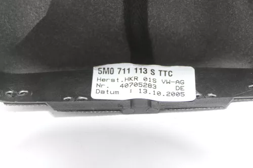 VW Golf Plus 5M Schaltknauf Schaltsack Schaltung Schaltknüppel 6-Gang (146191)