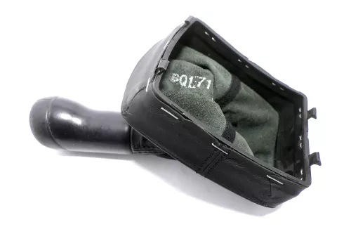 VW Polo 9N 9N3 Schaltknauf Schaltsack Schaltung Schaltknüppel 6Q1711113A Leder (146193)