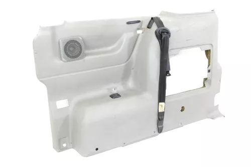 VW T4 Verkleidung Abdeckung Seite hinten rechts grau Multivan Klappe -ohneGurt (146635)