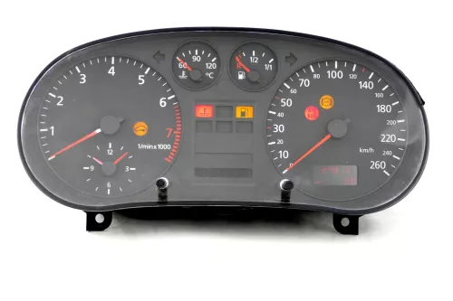 Audi A3 8L Tacho Tachometer Kombiinstrument 248.000km 8L0919860E Benziner 1,6