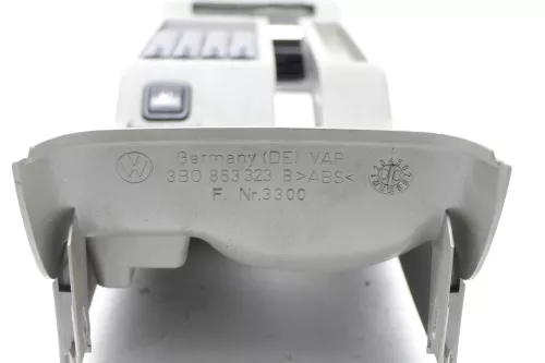 VW Passat 3B Mitteltunnel Verkleidung Mittekonsole Abeckung grau 3B0863323B (146859)