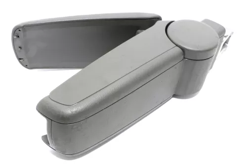 Audi A4 B7 8E Mittelarmlehne Armlehne original grau - Griff defekt (146869)