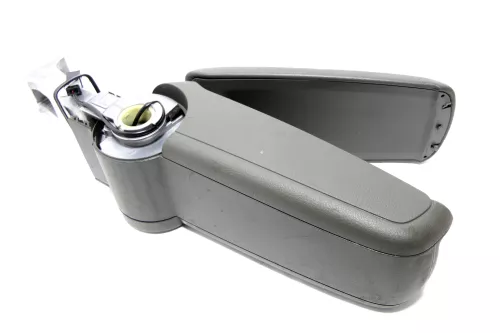 Audi A4 B7 8E Mittelarmlehne Armlehne original grau - Griff defekt (146869)