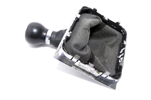 VW Passat 3C 6-Gang Schaltknauf Schaltsack Schaltung Schaltknüppel original schw (146985)