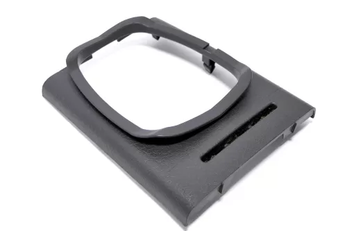 VW Polo 6N Rahmen um Schaltknauf Schaltsack Schaltung Schaltknüppel schwarz (146989)