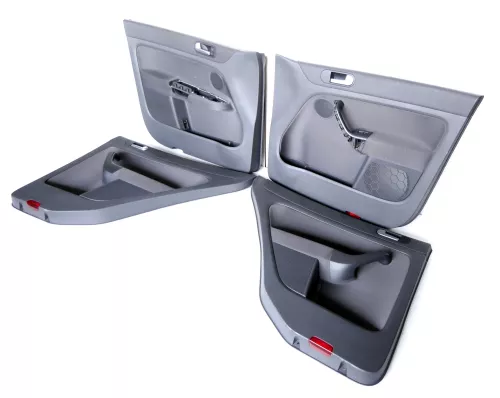 VW Golf Plus 5M 4x Türverkleidung Verkleidung Tür vorn hinten links schwarz (147080)