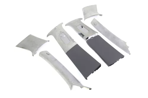 VW Touareg 7L A-B-C-Säulen Verkleidung vorne hitnen oben Abdeckung Alcantara (147228)