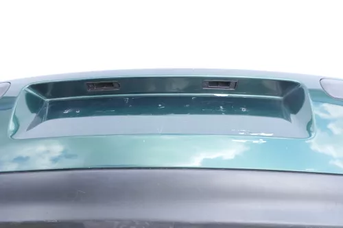 VW Golf 4 Limousine Stoßstange hinten Heckstoßstange Stoßfänger grün LC6M bright (147313)