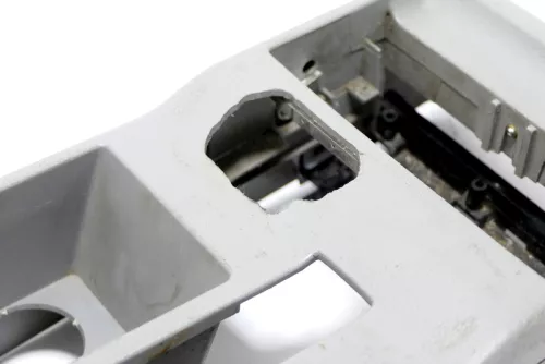 VW Passat 3B Mitteltunnel Mittelkonsole Abdeckung Verkleidung GRAU (147635)