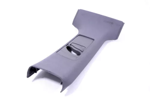 Audi A6 4B B-Säulen Verkleidung vorne rechts Abdeckung um Gurt elefant blau (147745)