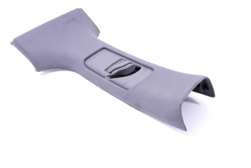 Audi A6 4B B-Säulen Verkleidung vorne rechts Abdeckung um Gurt elefant blau (147745)