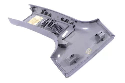 Audi A6 4B B-Säulen Verkleidung vorne rechts Abdeckung um Gurt elefant blau (147745)