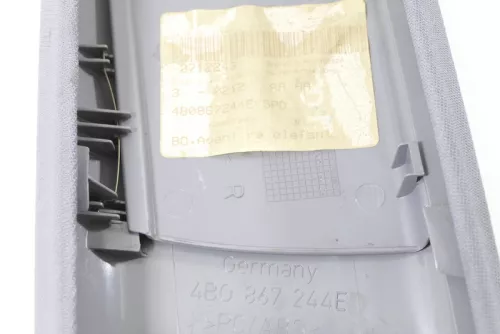 Audi A6 4B B-Säulen Verkleidung vorne links Abdeckung um Gurt elefant blau (147746)