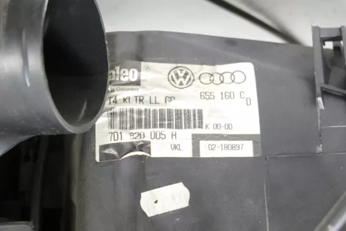 VW T4 Gebläsekasten Heizung Gebläse Lüfter Kasten vorne Wärmetauscher Klimatroni (147977)