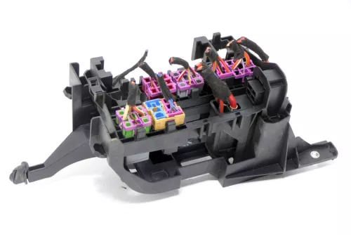 Audi Q7 4L Sicherungskasten 4L1971845 Zentralelektrik Relaisträger Relais (148106)