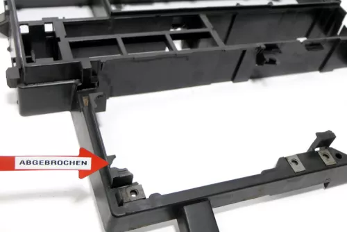 VW T4 Rahmen um Aschenbecher Abdeckung Mittelkonsole Verkleidung 7D1858089D (148125)