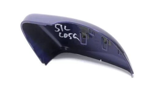 VW Golf 6 5K Spiegel vorne links Außenspiegel blau LD5Q nur Kappe Abdeckung (148203)