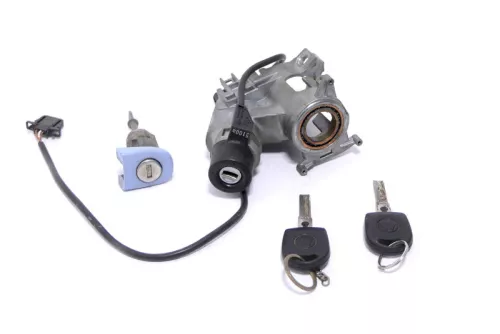 VW Lupo Arosa Schloßsystem 1x Türschloß links mit 2x Schlüssel Zündschloß 