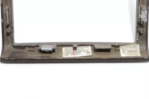 VW Touareg 7L Verkleidung Abdeckung Holz Dekor Wurzelnuss Mittelkonsole (148213)