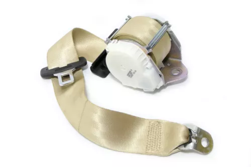 VW Eos 1F Gurt 1Q0857806 UHQ hinten rechts beige besch