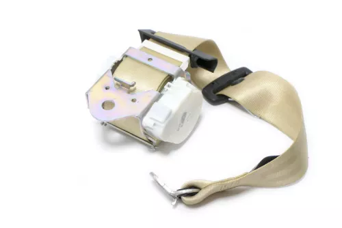 VW Eos 1F Gurt 1Q0857806 UHQ hinten rechts beige besch (148243)