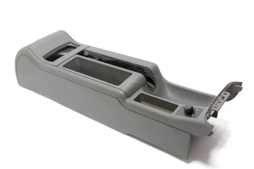 Audi A6 4B Mitteltunnel hinten Verkleidung um Handbremse grau swing Lüftungsdüse