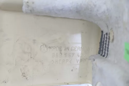 Passat 3BG 3B Abdeckung Verkleidung Kofferraum hinten links beige besch (148288)