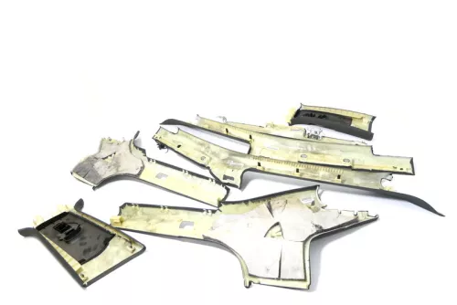 A4 8E B6 A+B+C-Säulen Verkleidung schwarz Abdeckung Verkleidungen (148338)