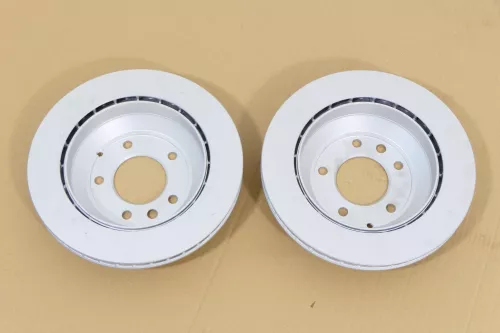 2x Audi Q7 4L Bremsscheibe Bremsscheiben hinten links + rechts Zimmermann (148430)