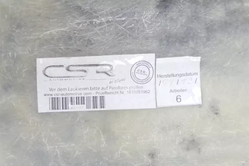 Passat 3B Variant Kombi NUR Spoiler Lippe unten Stoßstange Heckstoßstange hinten (148458)