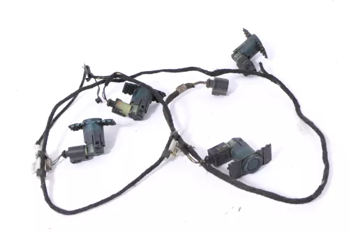 Octavia 1Z Einparkhilfe PDC Kabelbaum Parksensoren vorne vorn Parkhilfe grün (148583)