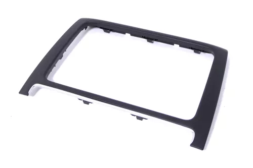 VW Polo 6R Mittelkonsole Verkleidung um Radio / Navi schwarz Blende (148663)
