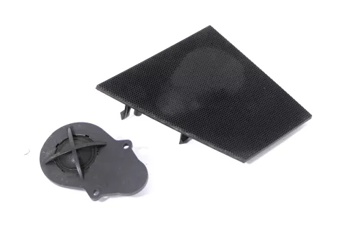 Sharan 7M Abdeckung Box Lautsprecher vorne links in Armaturenbrett Gitter Faceli