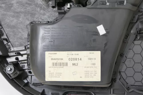 VW Passat 3C Variant Türverkleidung Verkleidung Tür hinten rechts schwarz (148784)