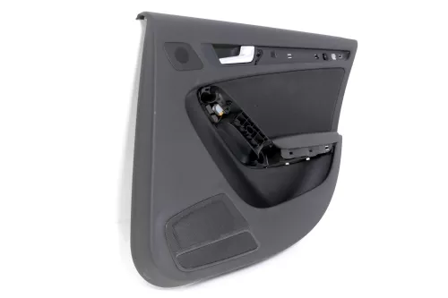 1x A4 8K B8 Türverkleidung Verkleidung Tür hinten rechts schwarz (148792)