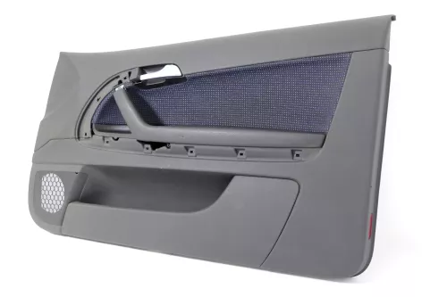 1x A3 8P Türverkleidung Verkleidung Tür vorne rechts schwarz 2/3-Türer soul blau (148800)