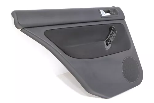 1x VW Golf 4 1J Kombi Türverkleidung Verkleidung Tür hinten links schwarz (148806)