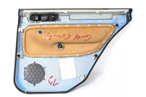 1x VW Golf 4 1J Kombi Türverkleidung Verkleidung Tür hinten links schwarz (148806)