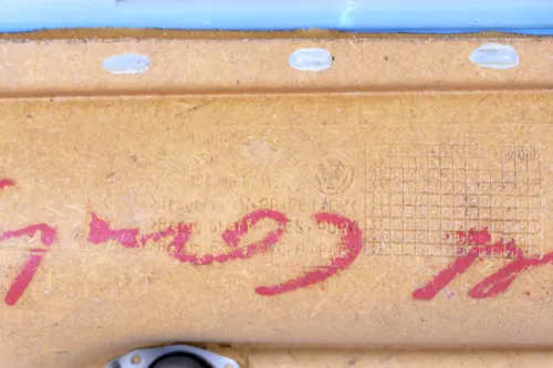 1x VW Golf 4 1J Kombi Türverkleidung Verkleidung Tür hinten links schwarz (148806)